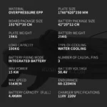 RUSH WAVE Electric Surfboard Black Rider G2 14KW - Image 5