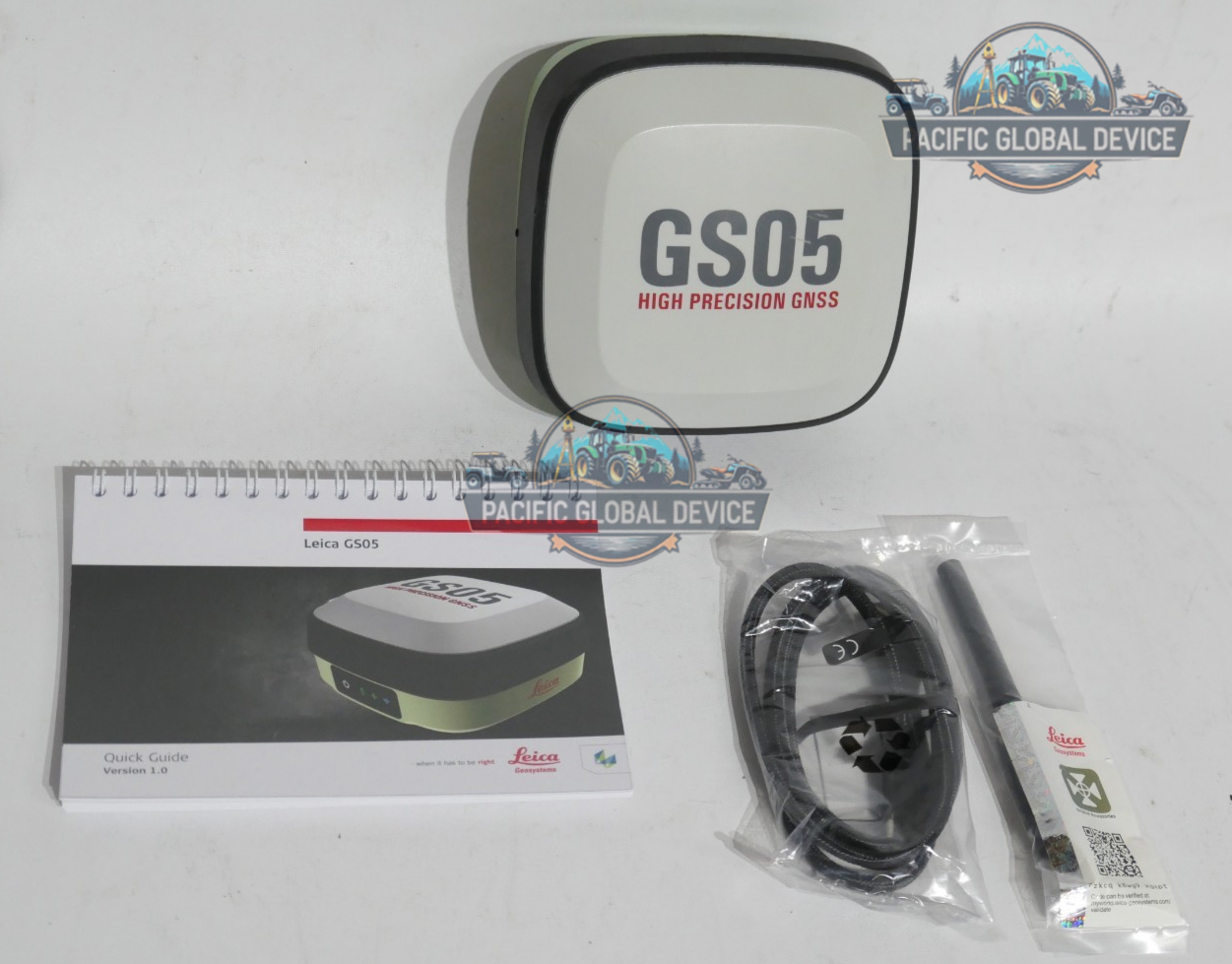 PGD Leica GS05T RTK GPS 4G Rover + CS20 - Image 1